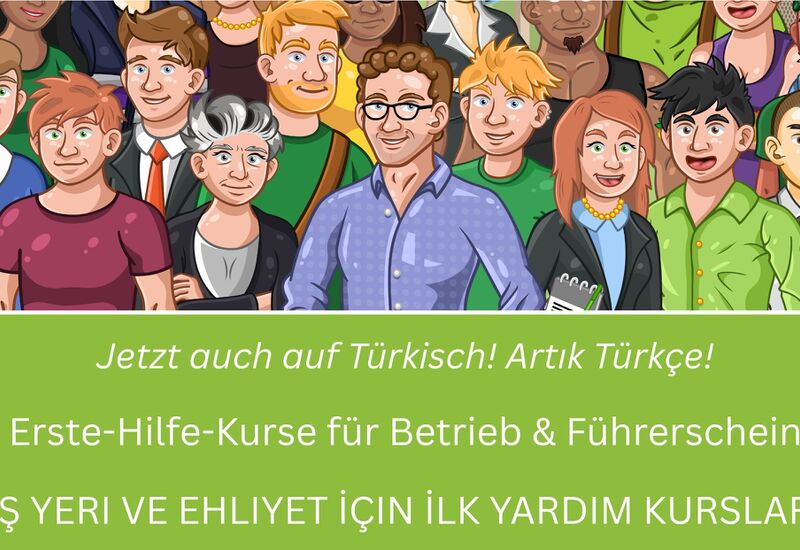 Erste-Hilfe-Kurse in türkisch